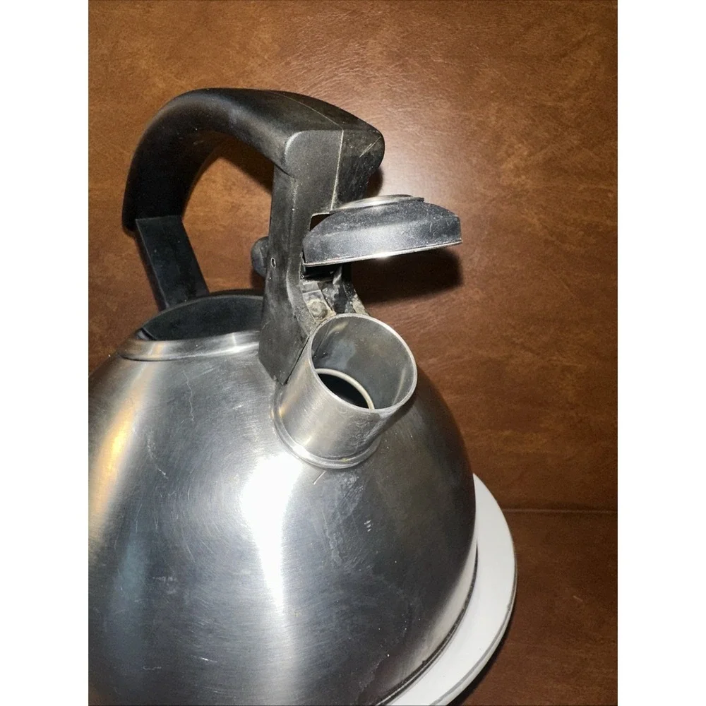 Copco Tea Kettle Stainless Steel Whistling Teapot 2.5 Quart